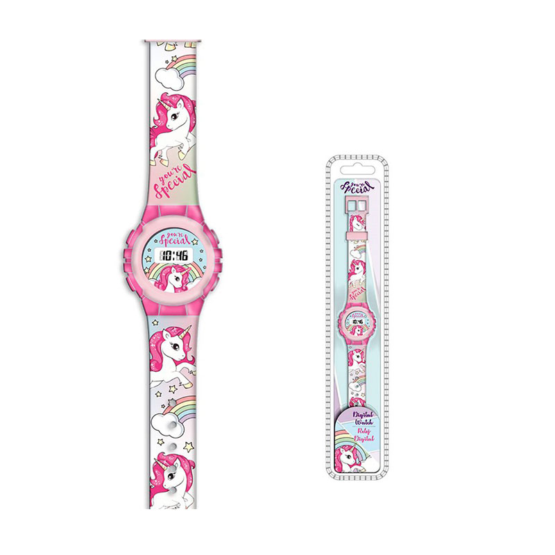 Un reloj sales de unicornio