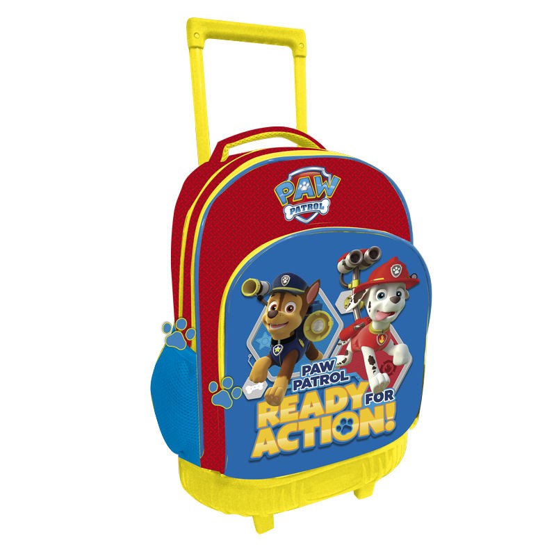 Mochila Trolley 44cm Paw Patrol La Patrulla Canina - Kilumio