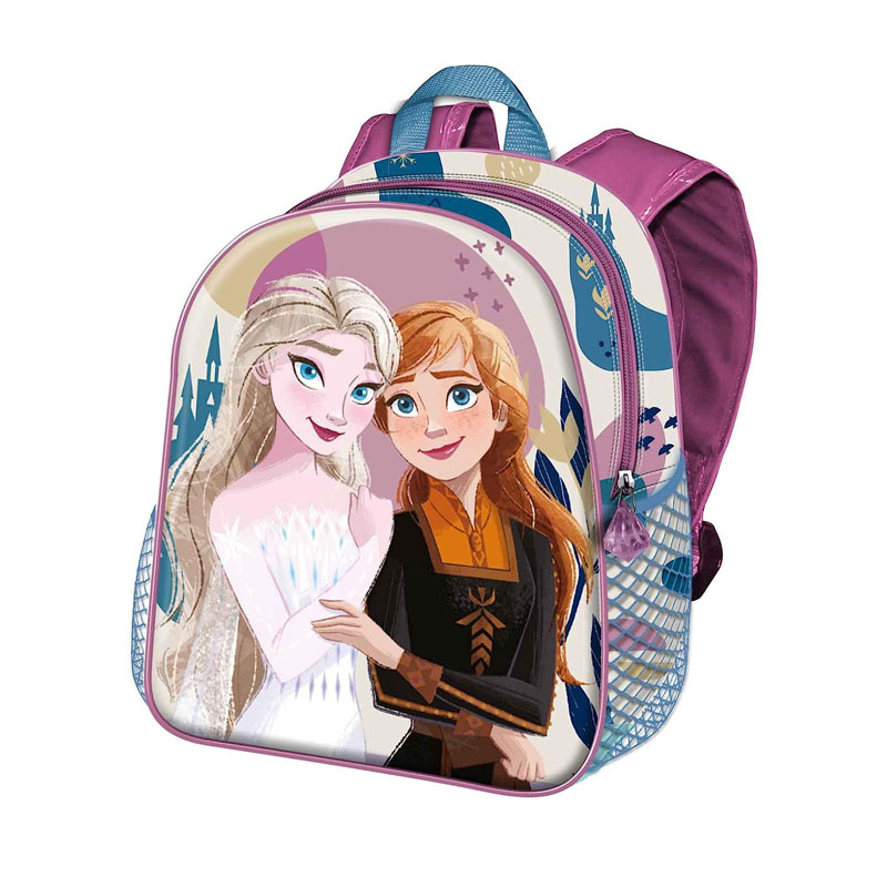 Mochila 3D Ana y Elsa Frozen 31cm Kilumio