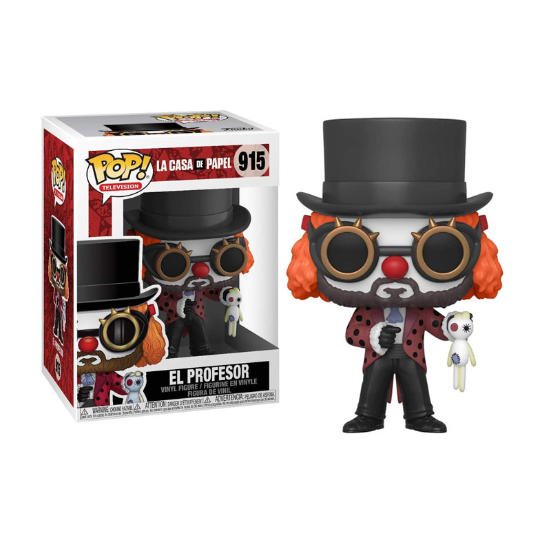 Figura Funko POP! Vynil 915 El Profesor La Casa de Papel Kilumio