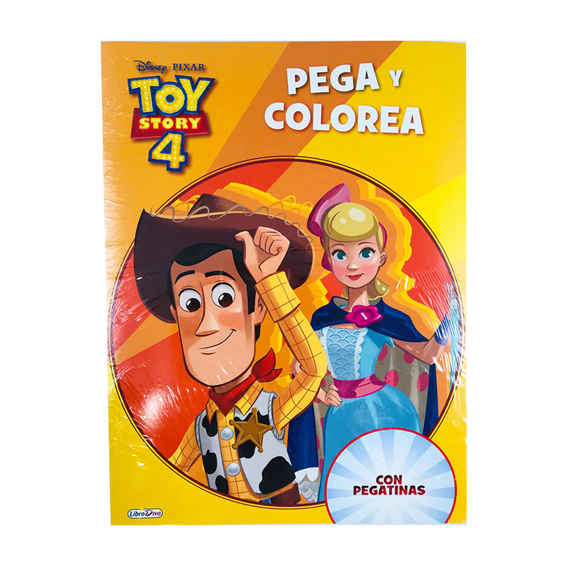 Libro para Colorear Disney Toy Story 4, Libros