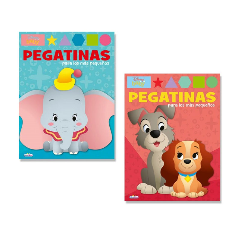 Libros Pegatinas para pequeños Baby Disney - Kilumio