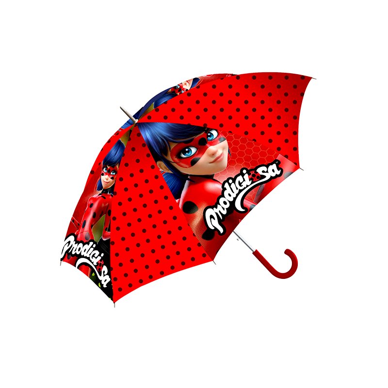 Paraguas automático Prodigiosa Ladybug 45cm - Kilumio